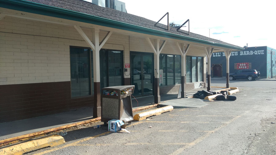 old maverik building