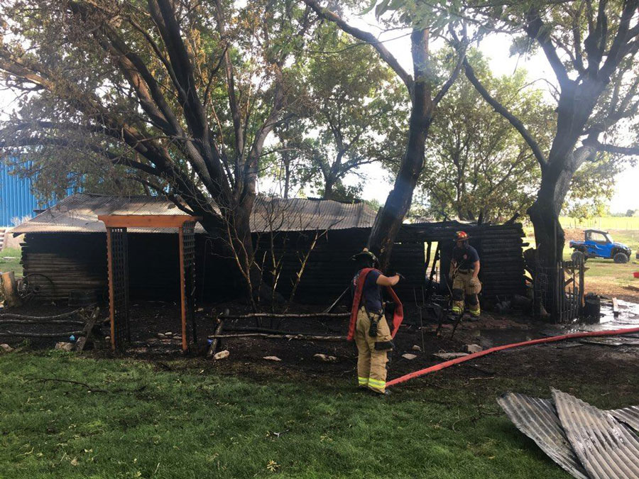 Bonneville County barn catches fire after breaker blows - East Idaho News