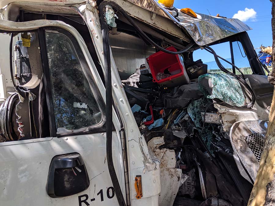 Garbage Truck Crash1