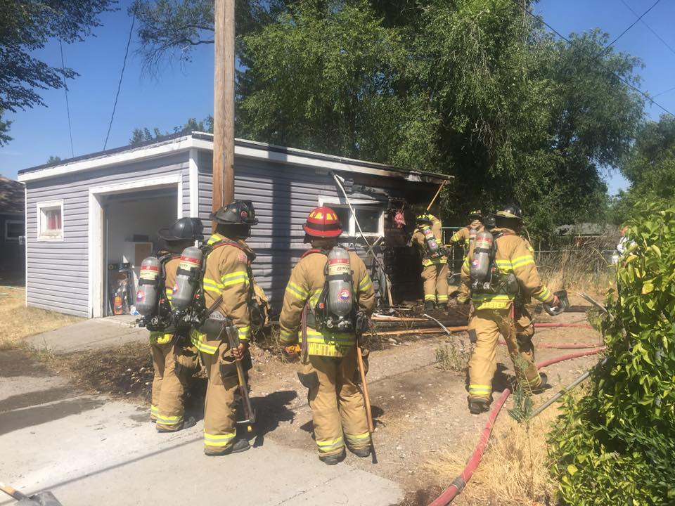 garage fire