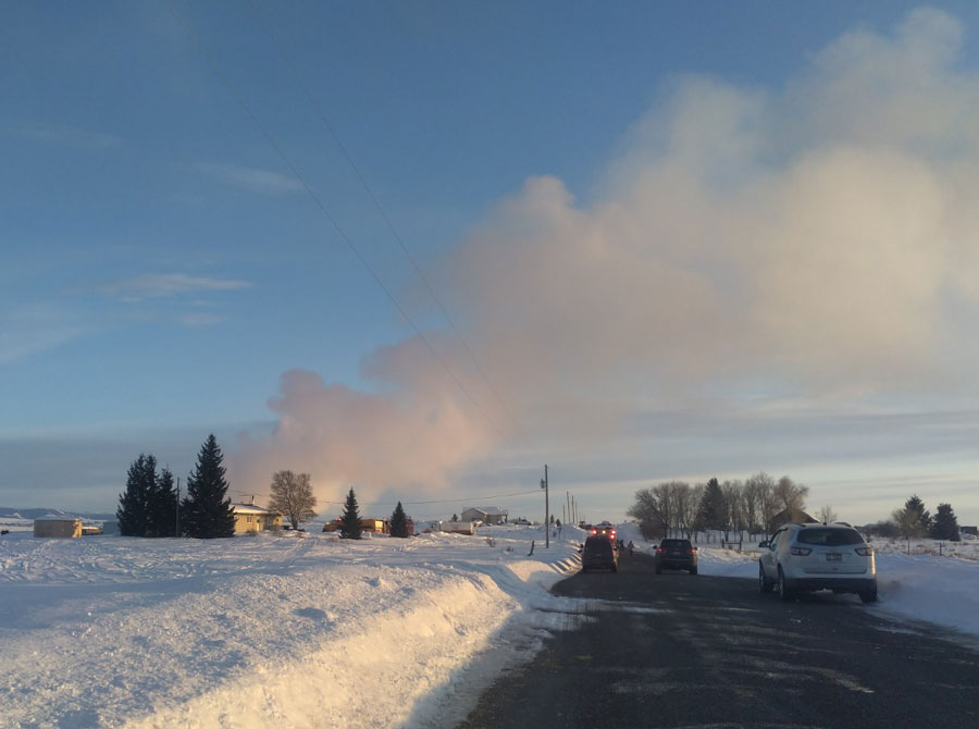 barn fire