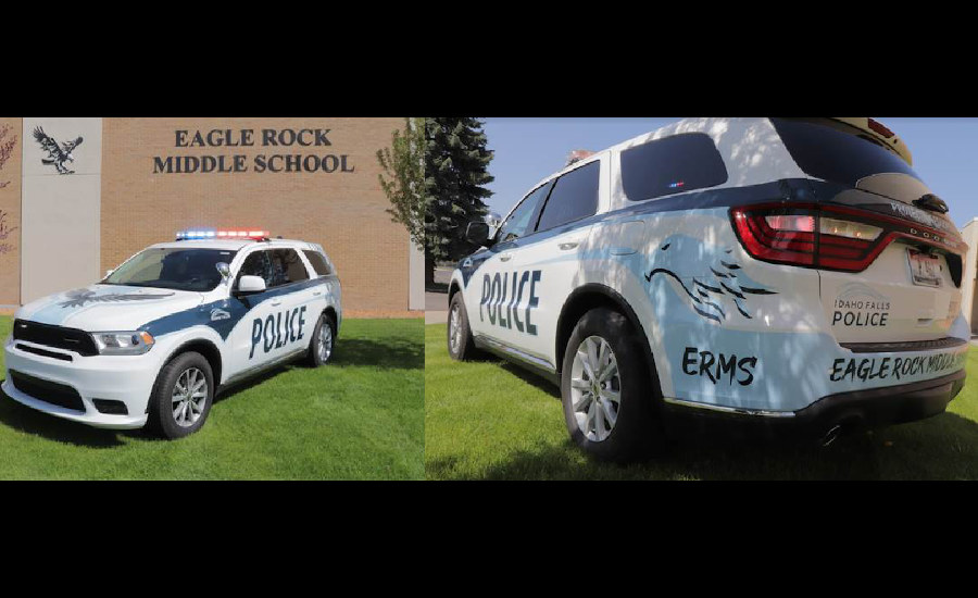 eagle rock middle school police car