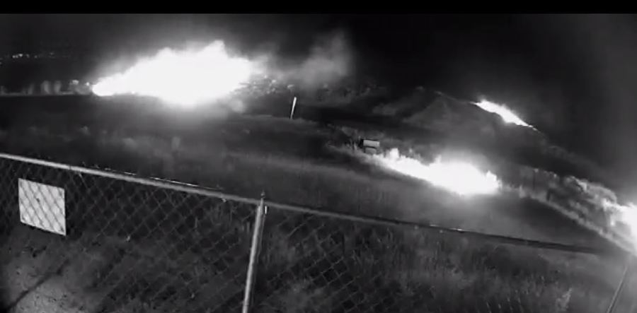 Area on Fire