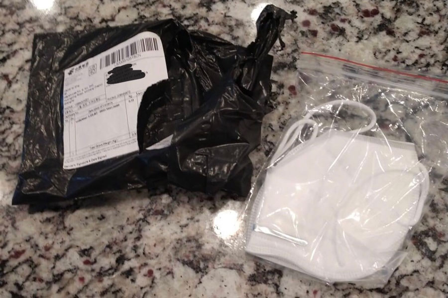 unsolicited facemasks