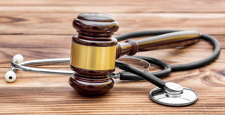 gavel stethoscope doctor adobe