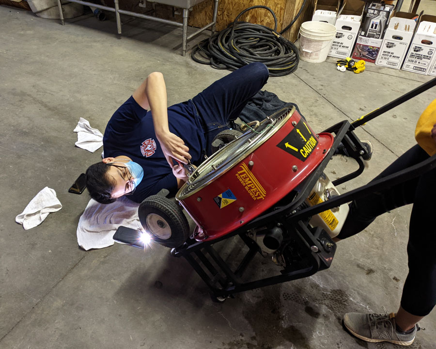 Jorge Santos, North Bannock firefighter--March 3, 2021