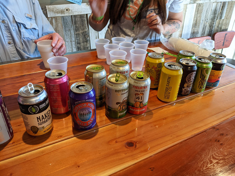 Beer samples