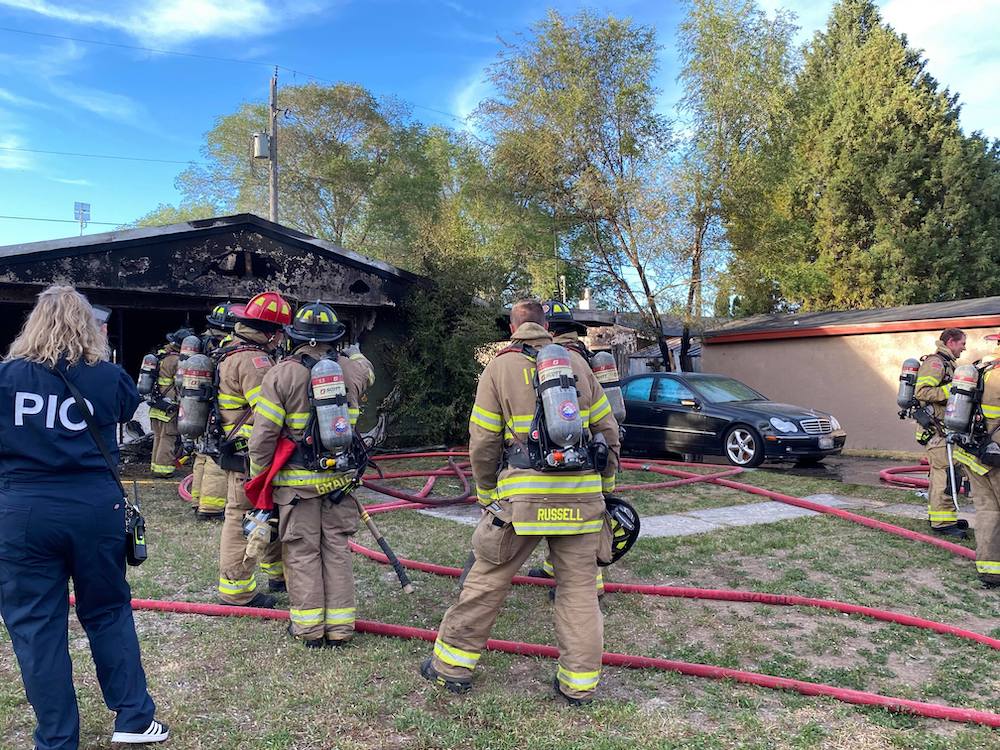 UPDATE: Fire leaves an Idaho Falls home a complete loss - East Idaho News