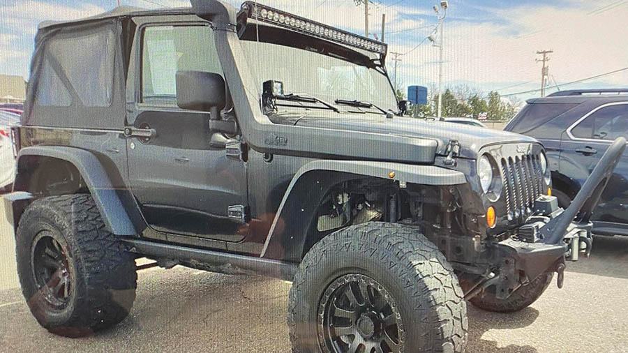 Stolen Jeep