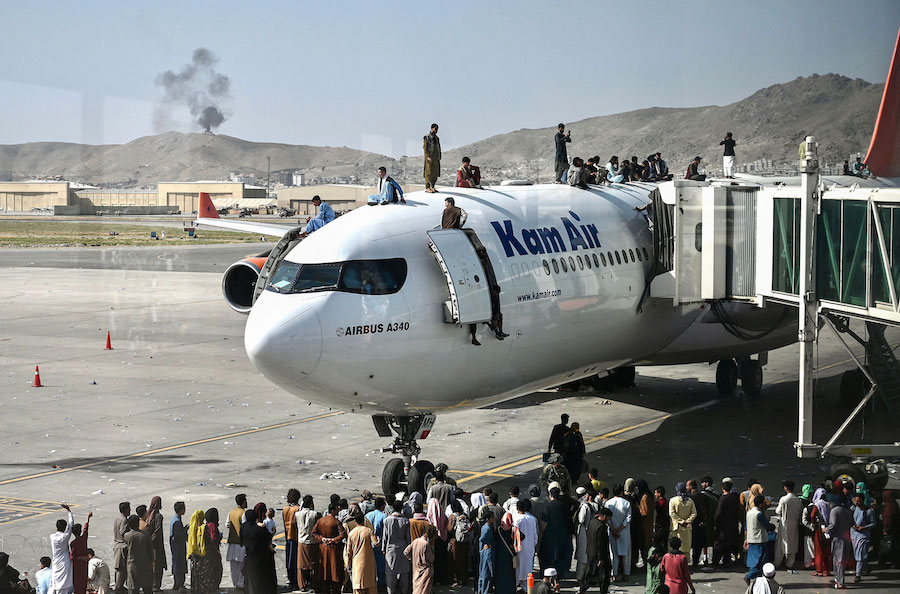 afghanistan plane