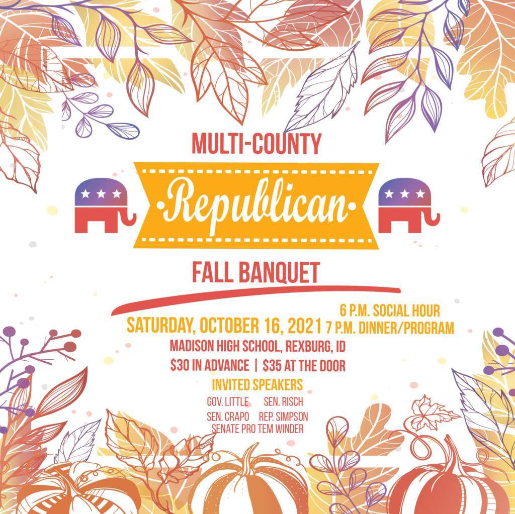 East Idaho Republicans "Keep Idaho Red" Fall Banquet - East Idaho News