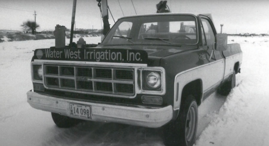 water west irrigation truck