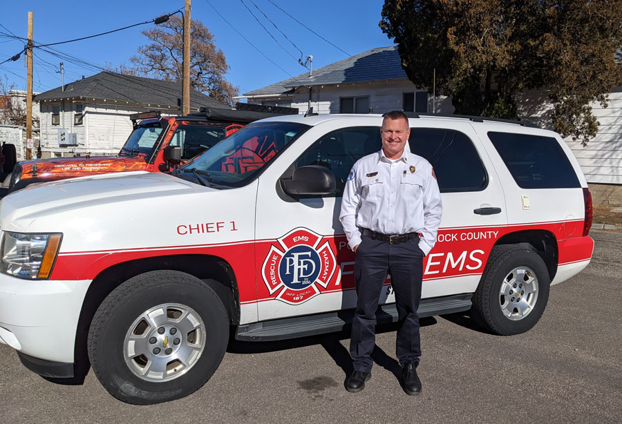 Pocatello Fire Chief David Gates