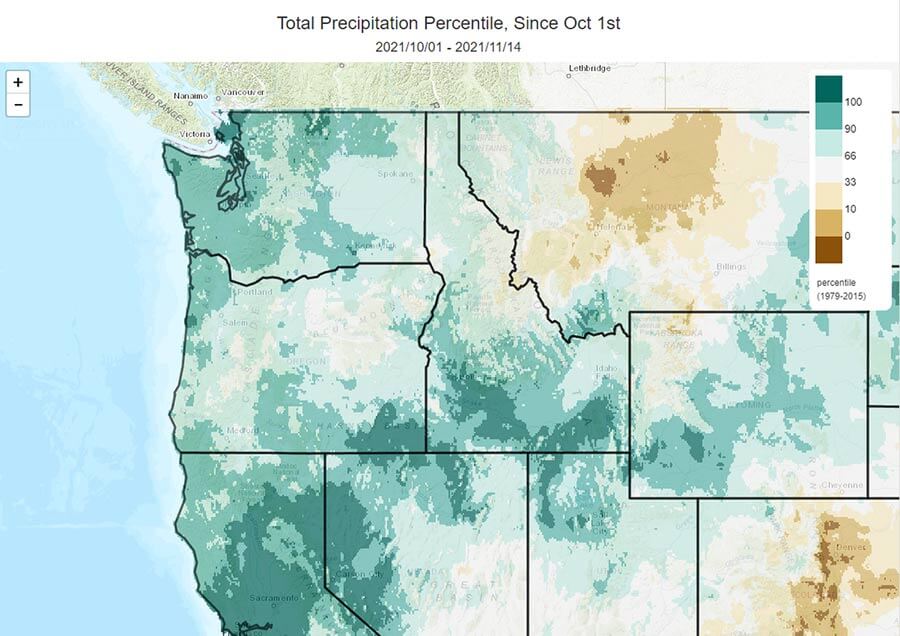 drought map idaho water resources