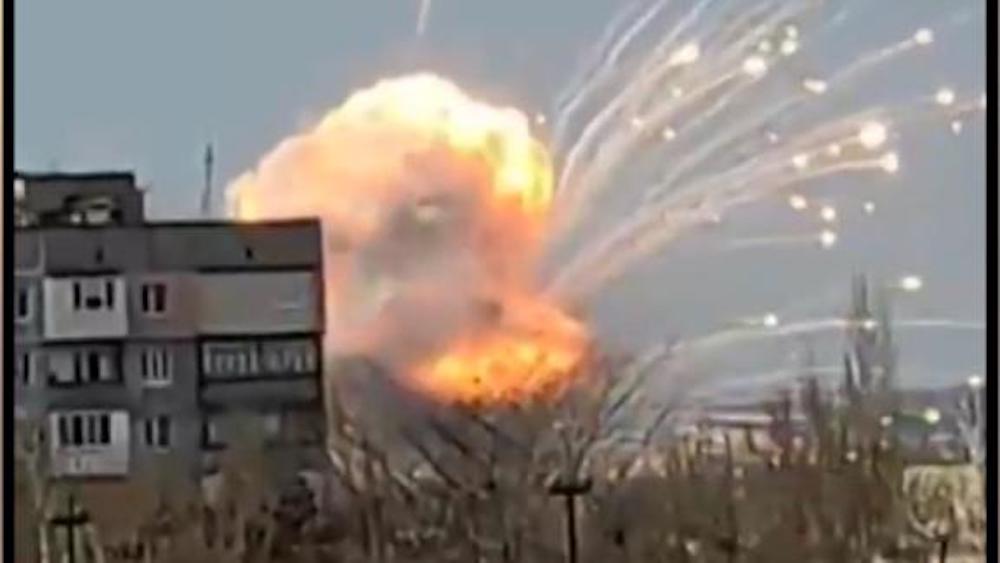 220224104145 melitopl air base explosion ukraine russia vpx 00004019 live video