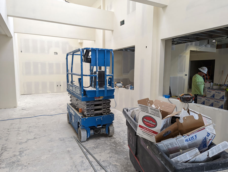 Chubbuck PD new lobby