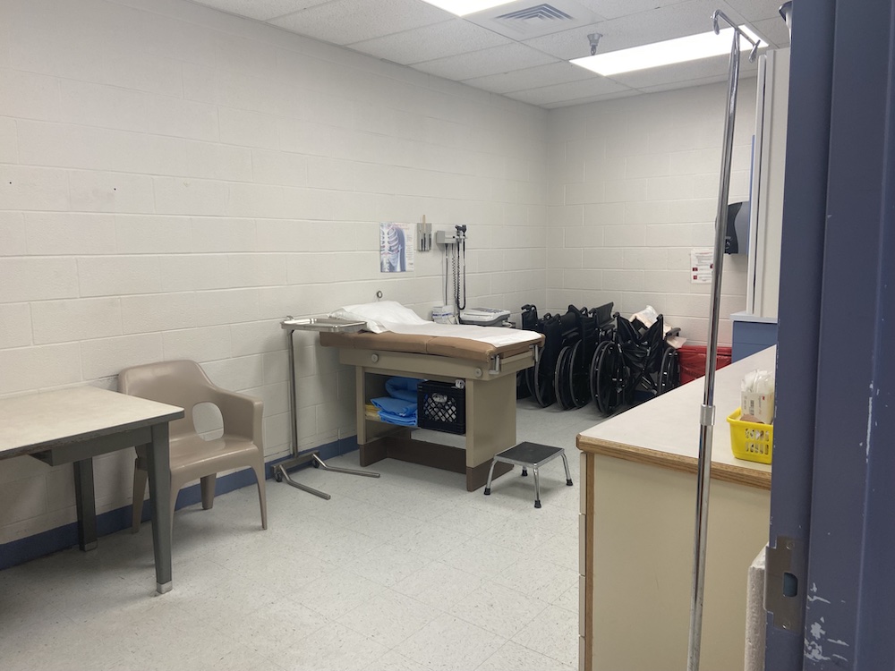 medical bay exam room