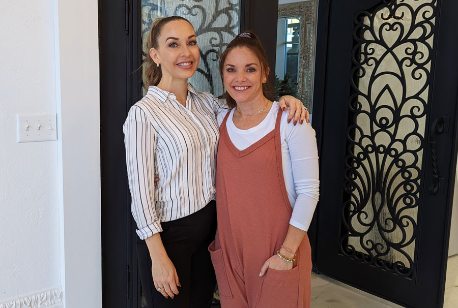 Mecinna and Jodi, The Valentine