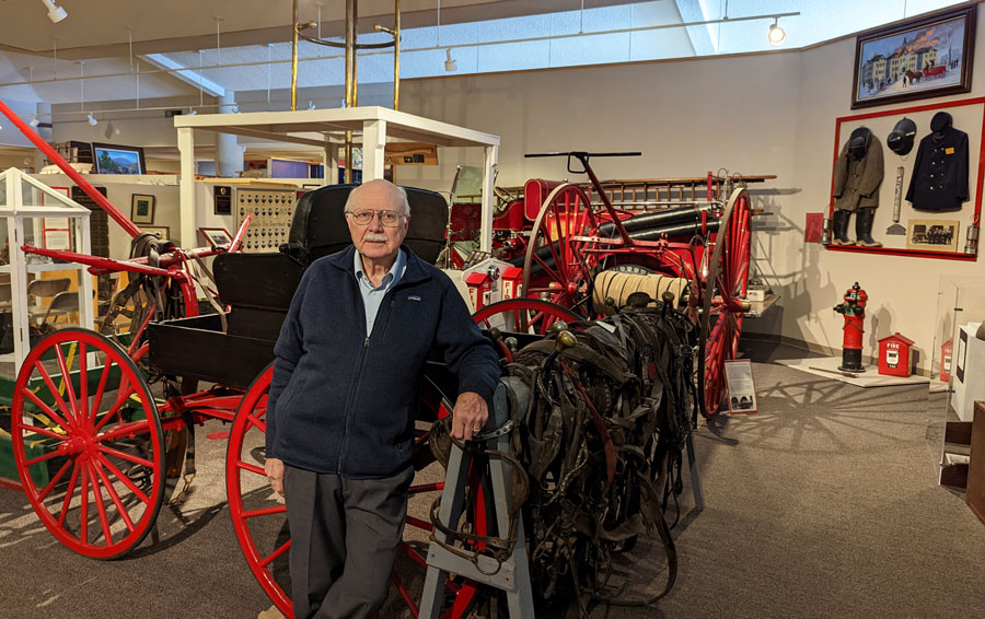 Bannock County Historical Society President Arlen Walker