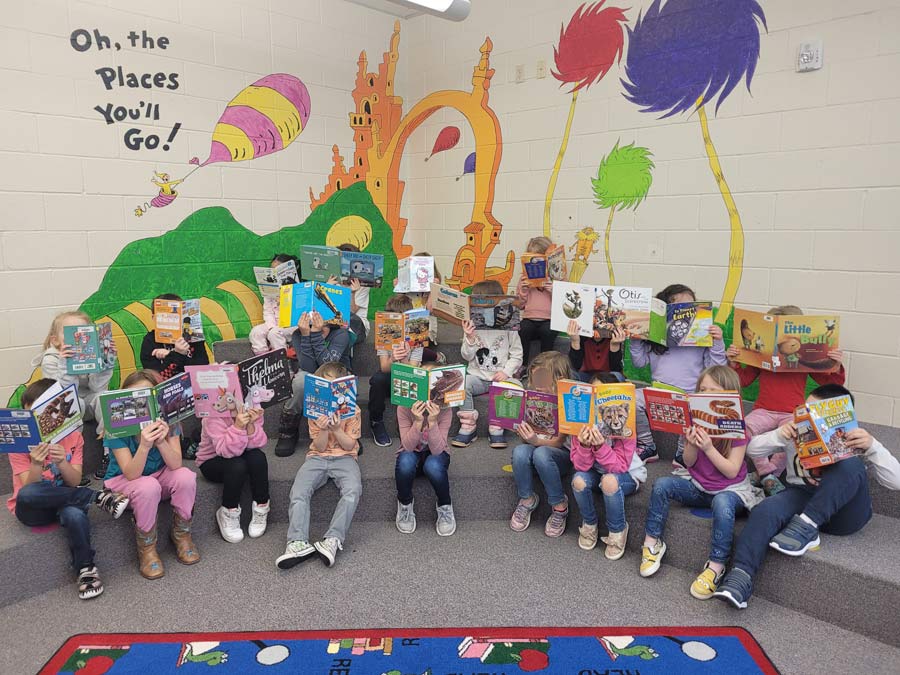 Falls Valley students