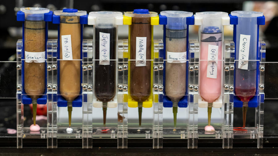 materials for 3d printed cheesecake