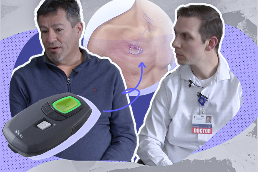 “I thought I was going to die.” Sleep apnea patient describes life-changing device.