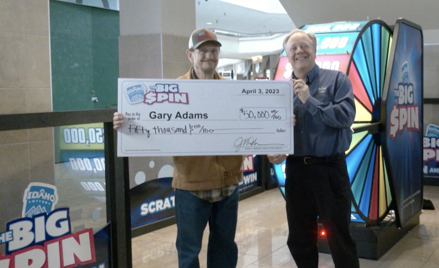 East Idaho man wins 50,000 playing Big Spin East Idaho News