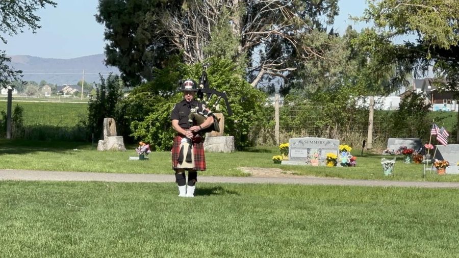 Madison Fire Department’s Pipe Brigade honors the fallen on Memorial Day