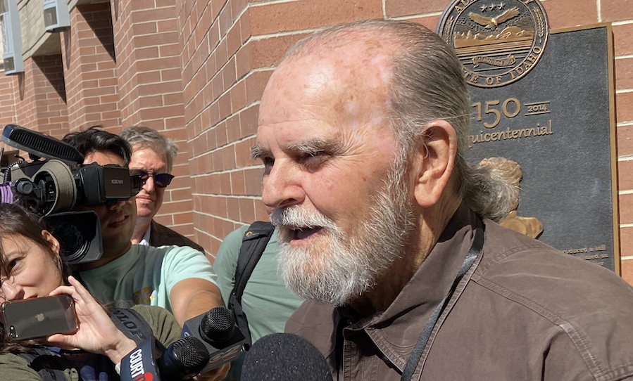EMTs called to courthouse to treat Larry Woodcock