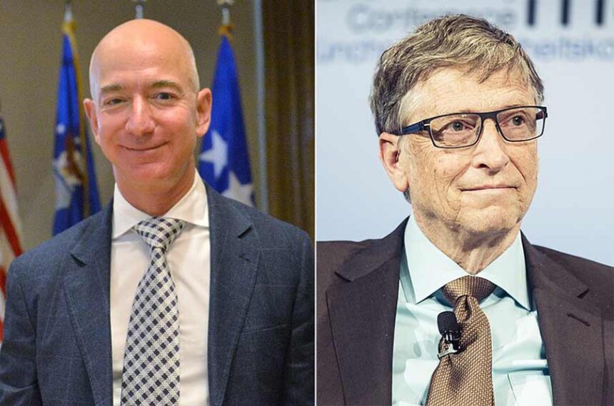 bezos and gates