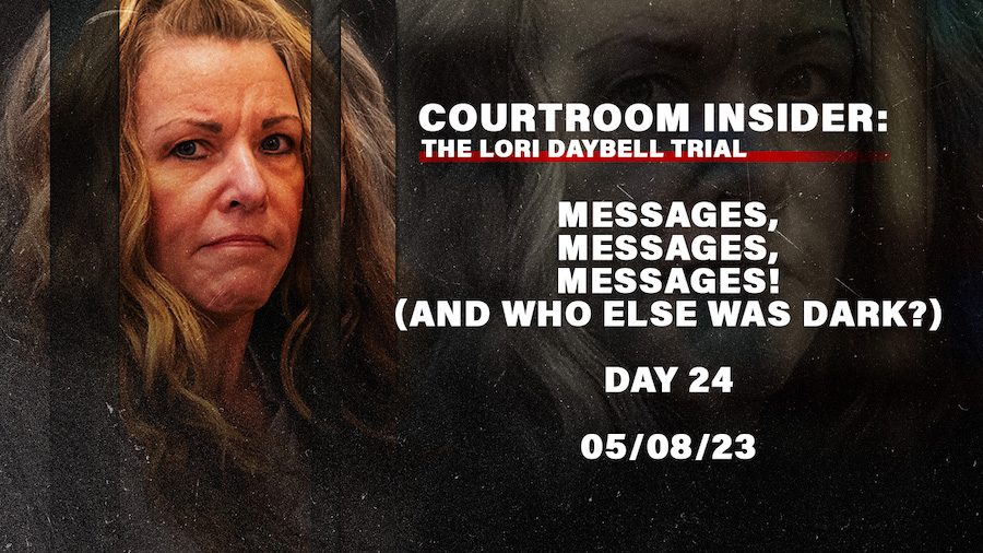 COURTROOM INSIDER: Messages, messages, messages – and who else is on the dark list