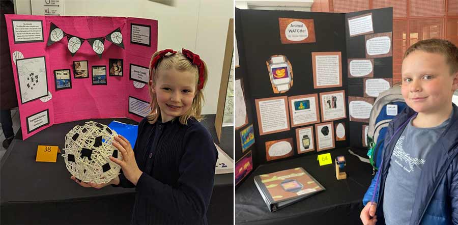 Two local kids’ inventions earn spot in national competition