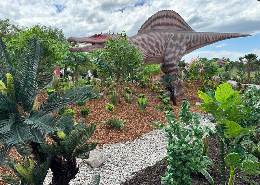 There’s a new dinosaur attraction at Yellowstone Bear World and it’s for the entire family