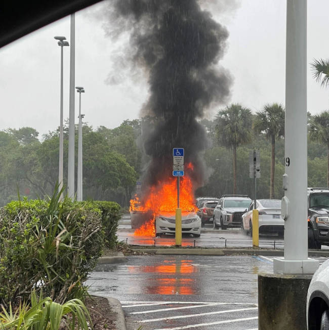 car fire florida shoplifting 2