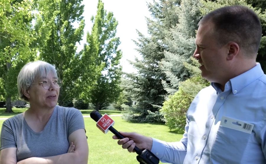 Woman who has honored veteran gravesites for over 30 years is surprised for Feel Good Friday