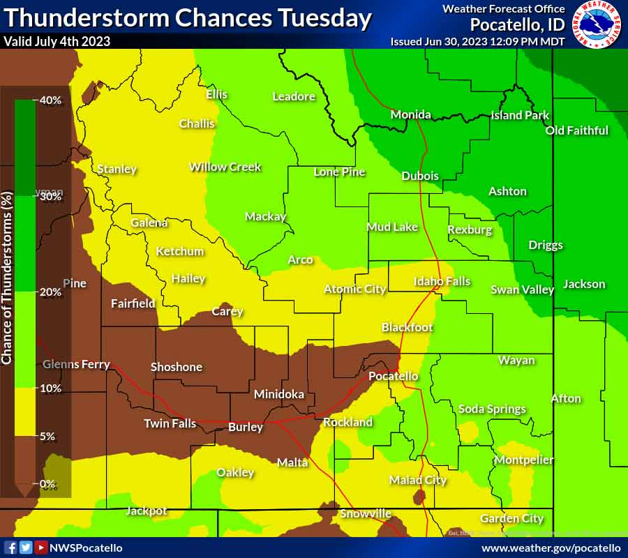 thunderstorm tues