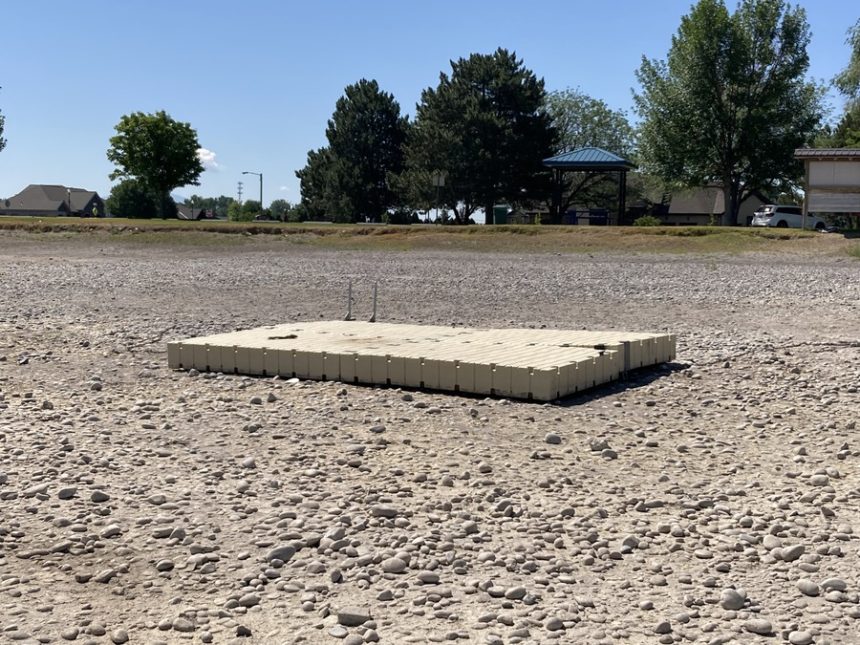 Jensen Grove swimming dock