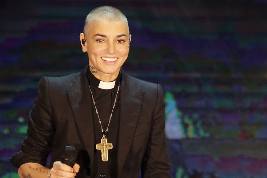 Irish singer Sinead O'Connor