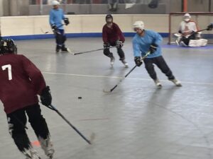 rollerhockey game
