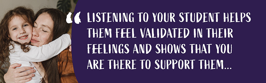 quote on students feeling validated