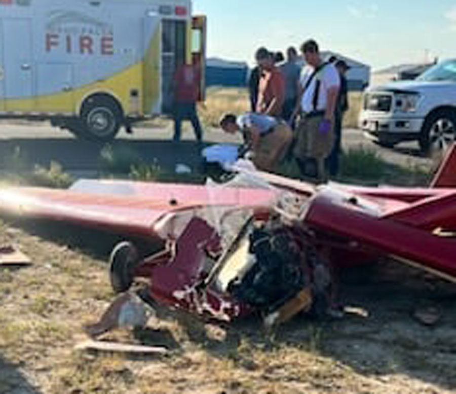 One man hospitalized after airplane crash in Jefferson County