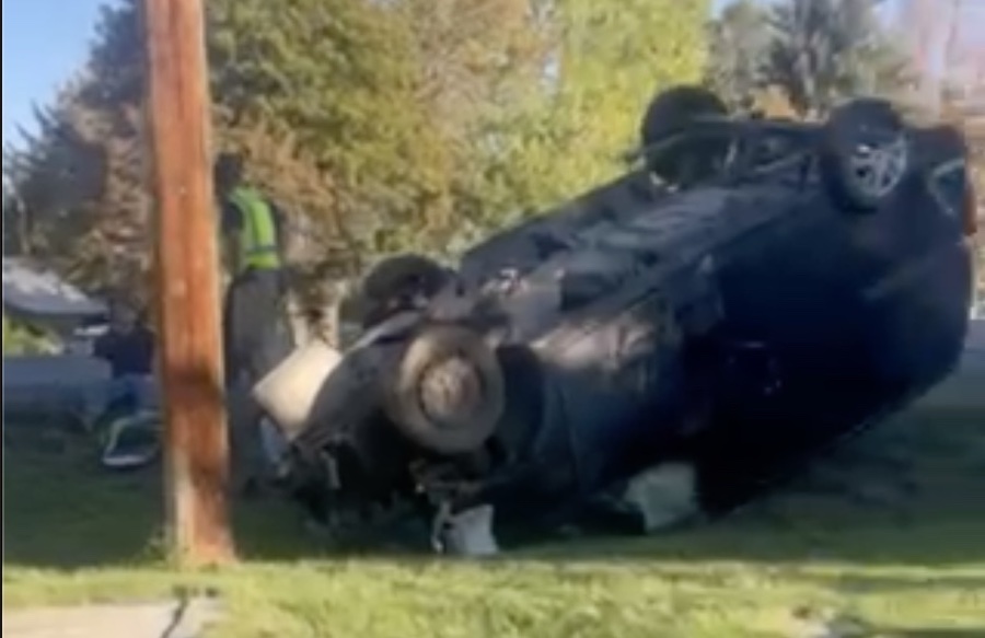 car into police