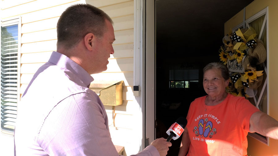 A Feel Good Friday surprise for a woman who mends and repairs Chukars uniforms
