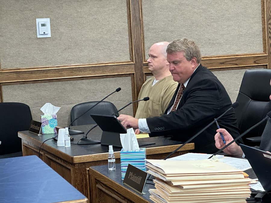 Murder suspect appears in court, expected to go to trial in October