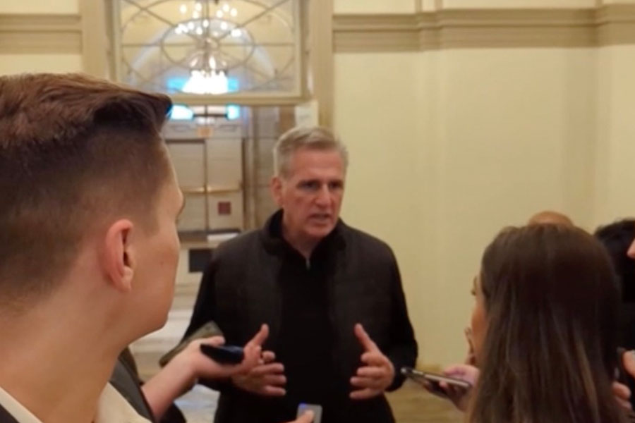 McCarthy works through weekend but no progress on short-term fix with just one week until shutdown