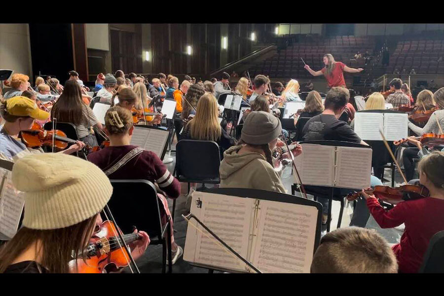 Local junior high orchestra plans to ‘light up New York City’