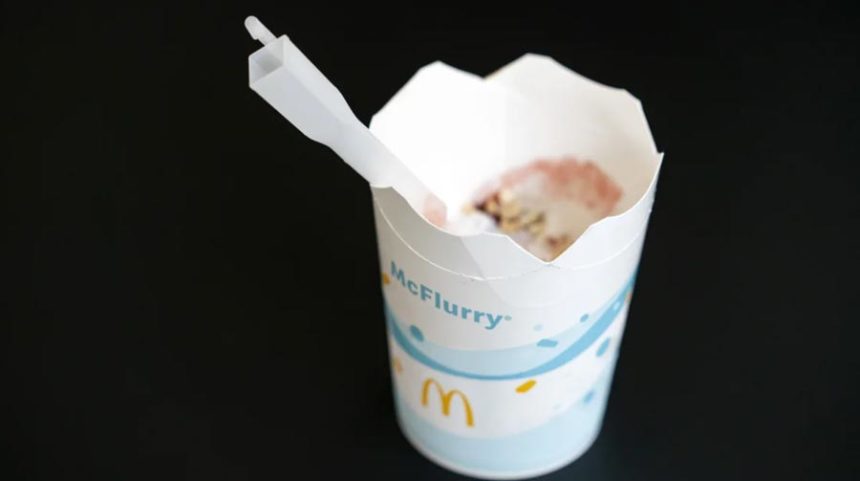 McDonald's is phasing out McFlurry spoons. Hollandse-Hoogte/ZUMA Press
