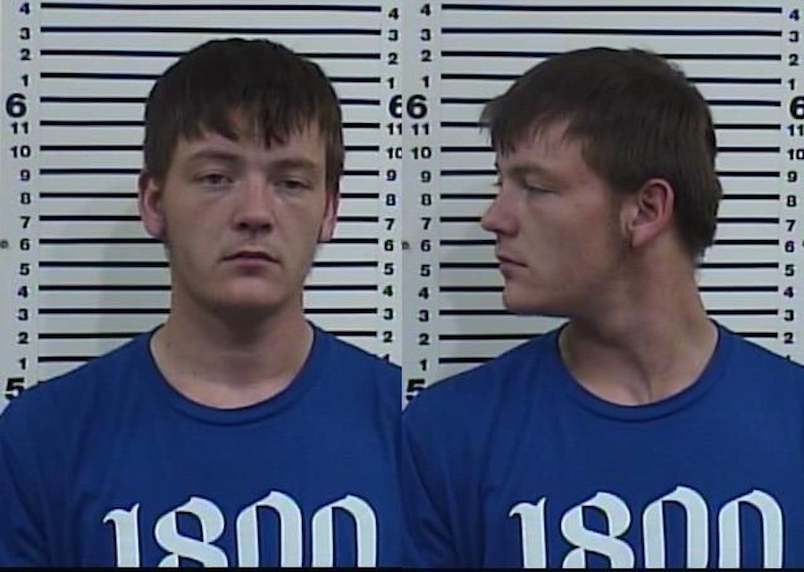 Man arrested after being found with stolen pickup and marijuana, officials say