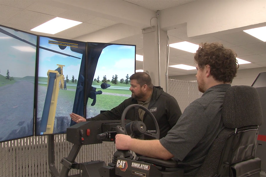 Pocatello Public Works found a creative way to train new drivers – put them in a simulation