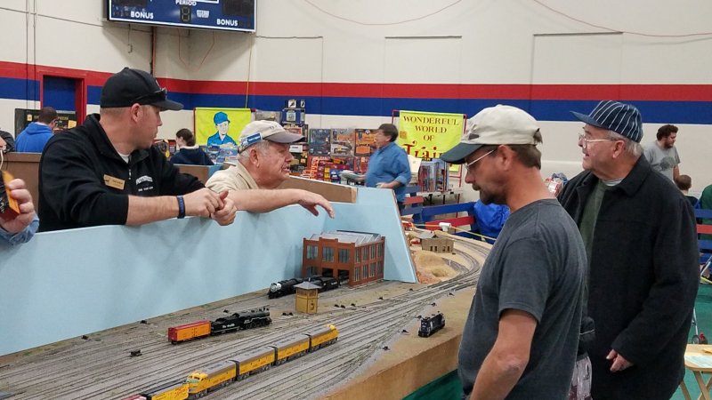 talking about trains